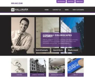 HLlmark.com(Hallmark Building Supplies) Screenshot