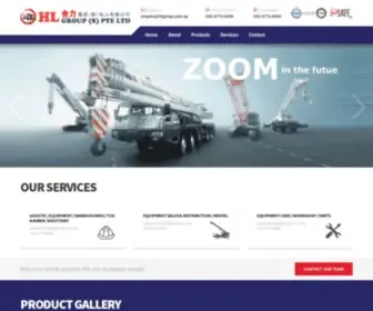 Hlmarine.com.sg(HL Group) Screenshot