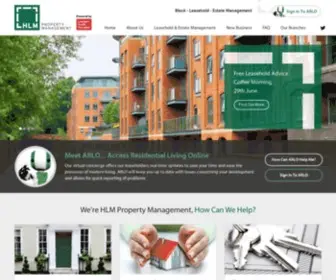 HLMproperty.co.uk(HLM Property Management Services) Screenshot