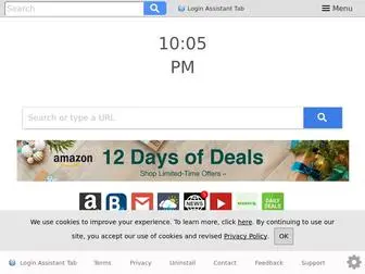 Hloginassistant.co(New Tab Search) Screenshot