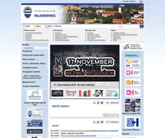Hlohovec.sk(Mesto Hlohovec) Screenshot