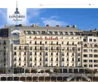 Hlondres.com(Hotel de Lujo San Sebasti) Screenshot