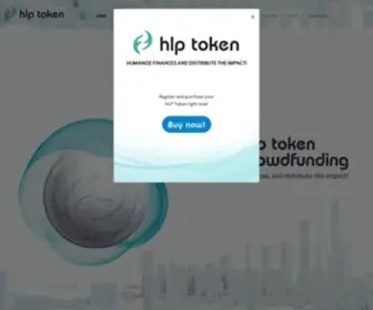 HLptoken.io(Help Token) Screenshot