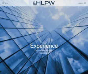 HLPwlaw.com(Hudson Lambert Parrott Walker) Screenshot