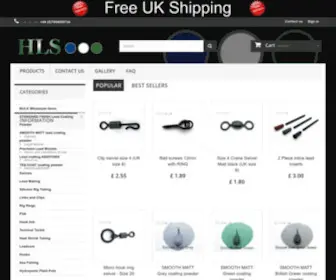 HLS-Products.com(Carp terminal tackle) Screenshot