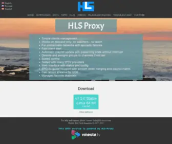 HLS-Proxy.com(HLS Proxy) Screenshot