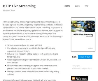 HLsbook.net(HTTP Live Streaming (HLS)) Screenshot