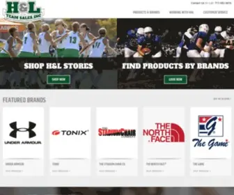 Hlteamsales.com(H&L Team Sales) Screenshot