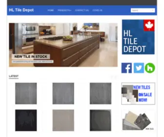 Hltiledepot.com(HL Tile Depot) Screenshot