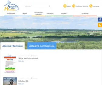Hlucinsko.eu(Sdružení obcí Hlučínska) Screenshot