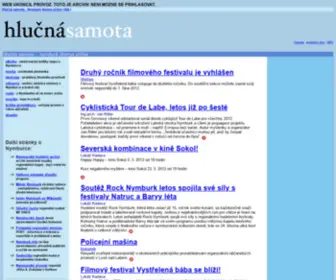 Hlucnasamota.net(Hlucnasamota) Screenshot