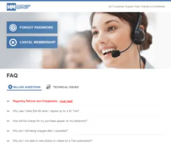 HM-Assist.com(HM-customer Support) Screenshot
