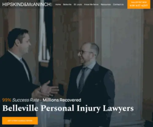 HM-Attorneys.com(Hipskind & McAninch) Screenshot