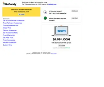 Hma-Accessories.com(Hyundai Accessory Resource Center) Screenshot