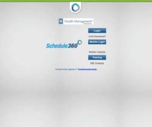 Hmaschedule360.com(Schedule360) Screenshot