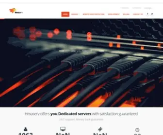 Hmaserv.com(Anti DDOS Solution) Screenshot