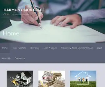Hmbankers.com(CA Mortgage Loans Simplified) Screenshot