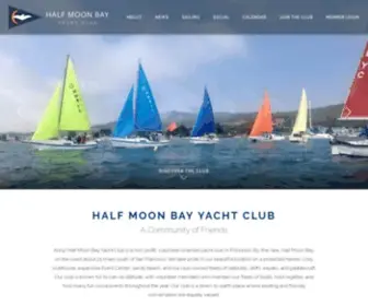 HMBYC.org(Half Moon Bay Yacht Club) Screenshot