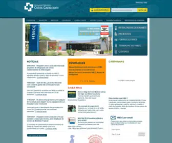 HMCC.com.br(Hospital Ministro Costa Cavalcanti) Screenshot