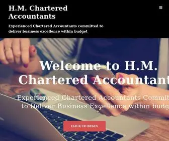 Hmconsulting.biz(Experienced Chartered Accountants committed to deliver business excellence within budget) Screenshot