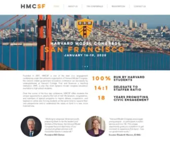 HMcsanfran.org(Harvard Model Congress San Francisco) Screenshot