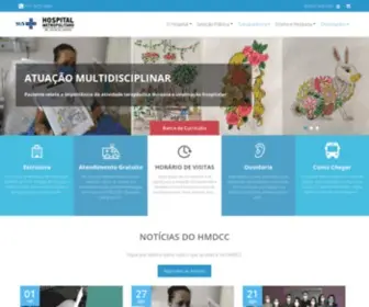 HMDCC.com.br(Site oficial do Hospital Metropolitano Dr. Célio de Castro Tel: (31)) Screenshot