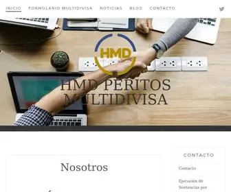 HMdperitos.es(HMD Peritos Multidivisa) Screenshot