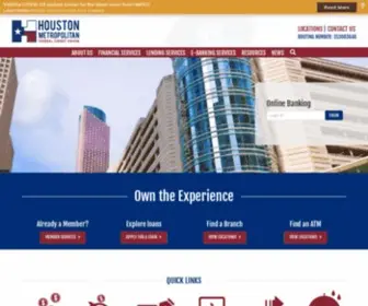 Hmefcu.org(Houston Municipal Employees Federal Credit Union) Screenshot
