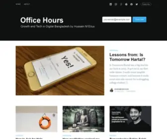 Hmelius.com(Office Hours) Screenshot