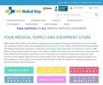 Hmemedicalshop.com(HME Medical Shop) Screenshot