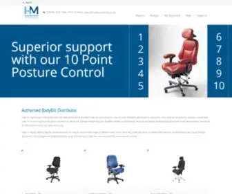 Hmergoseating.co.uk(High & Mighty Ergo Seating) Screenshot