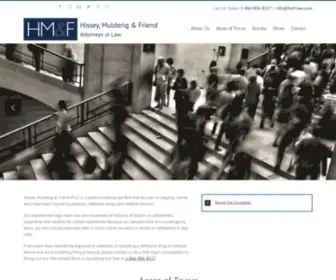 HMF-Law.com(Hissey, Mulderig & Friend PLLC) Screenshot