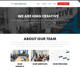 HMGcreative.com(Digital Marketing Agency In Austin) Screenshot