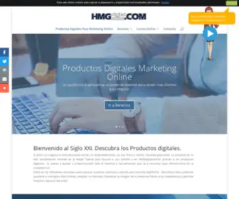 HMgdigitalonline.com(Productos Digitales Para Marketing Online) Screenshot