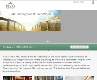 HMghospitality.com(HMG Hospitality) Screenshot