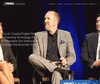 HMGStrategy.com(CIO &amp; CISO Summits) Screenshot
