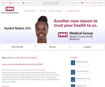 HMH.net(Hardin Memorial Hospital) Screenshot