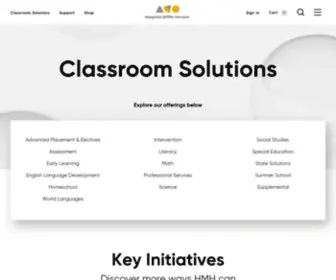 HMHSchool.com(HMH Curriculum) Screenshot