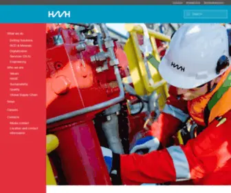 HMHW.com(A premier drilling solutions provider) Screenshot