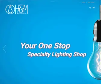 Hmlighting.com(H&M Distributors) Screenshot