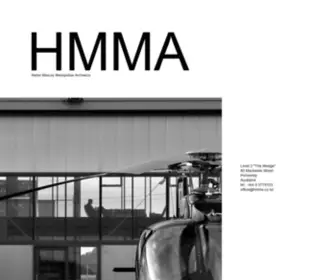 Hmma.co.nz(Herbst Maxcey Metropolitan Architects) Screenshot