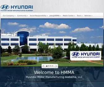 Hmmausa.com(Hyundai Motor Manufacturing Alabama) Screenshot