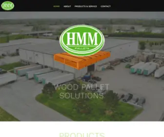 HMmpallets.com(HMM PALLETS) Screenshot