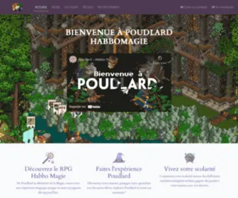 Hmpoudlard.fr(Poudlard HM) Screenshot