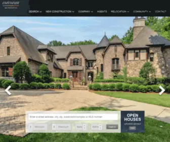 HMproperties.com(Charlotte NC Homes For Sale) Screenshot