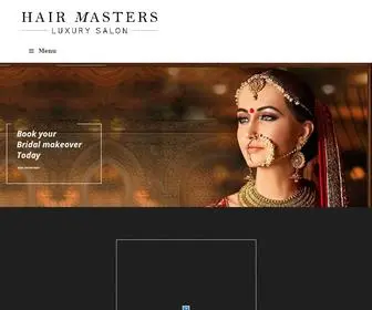 Hmsalon.co.uk(HAIR MASTERS SALON) Screenshot