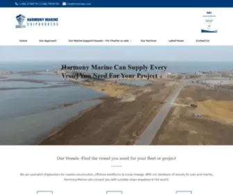 HMSbroker.com(Harmony Marine Shipbrokers) Screenshot