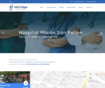 HMSF.com.mx(Unidad de Endoscopía) Screenshot