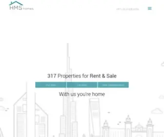 HMshomes.com(HMS homes) Screenshot