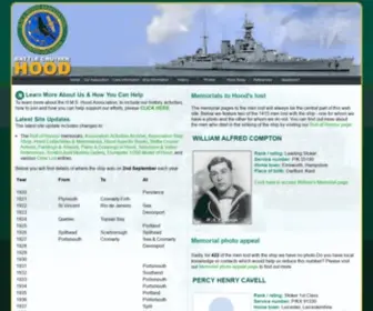 HMshood.org.uk(H.M.S) Screenshot